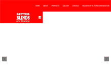 Tablet Screenshot of betterblinds.ca